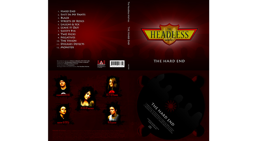 Trycksaker Headless Marines Digipack